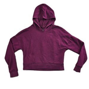 Justice Cropped Hoodie Pink Girls Size 10